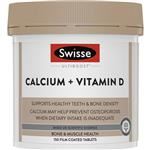 Swisse Ultiboost Calcium + Vitamin D 150 Tablets