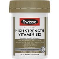 Swisse Vitamin B12 60 Tablets