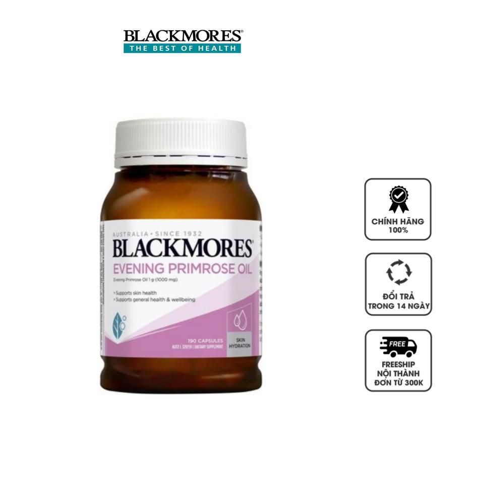 Tinh dầu hoa Anh Thảo Blackmores Evening Primrose Oil Úc, 190 viên