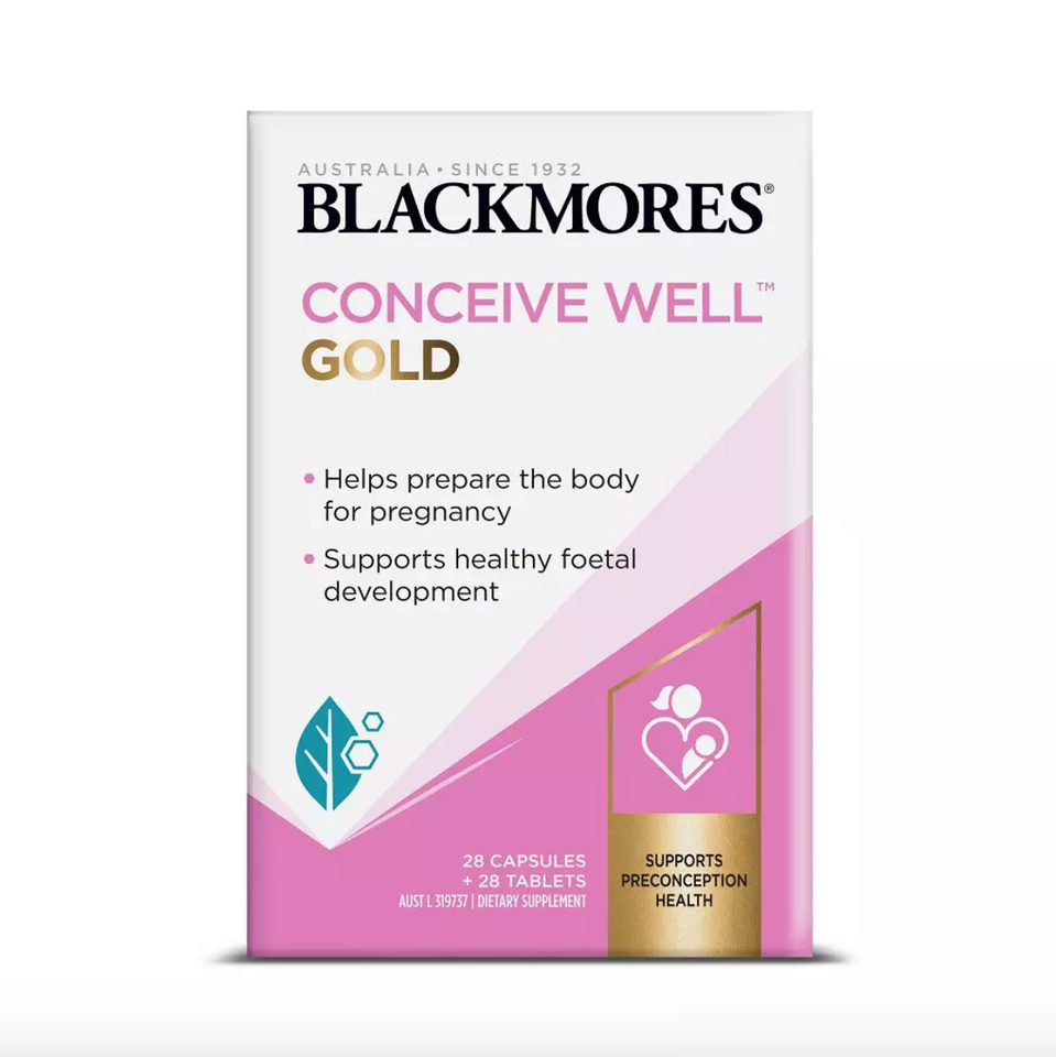 Viên uống tăng khả năng thụ thai Blackmores Conceive Well Gold 56 viên