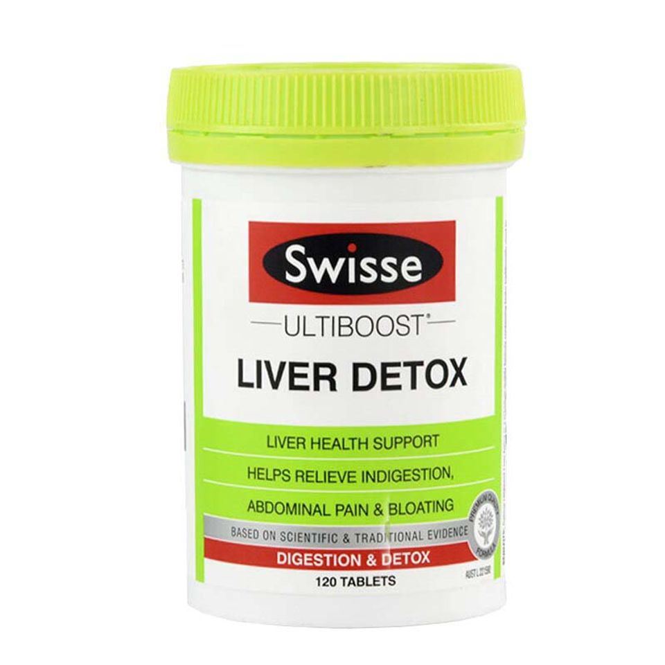 Viên uống hỗ trợ thải độc gan Swisse Liver Detox Úc, 60 viên