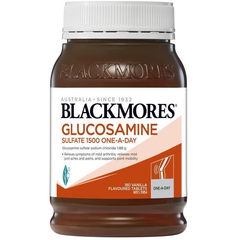 Blackmores Glucosamine Sulfate 1500mg Joint Health Vitamin 180 Tablets