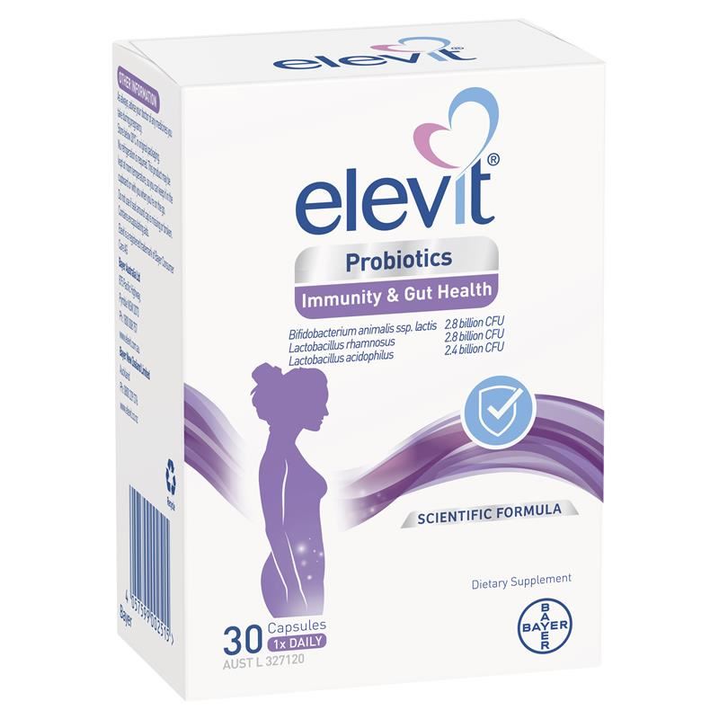 Elevit Probiotics For Pregnancy and Breastfeeding capsules 30 pack (30 days)