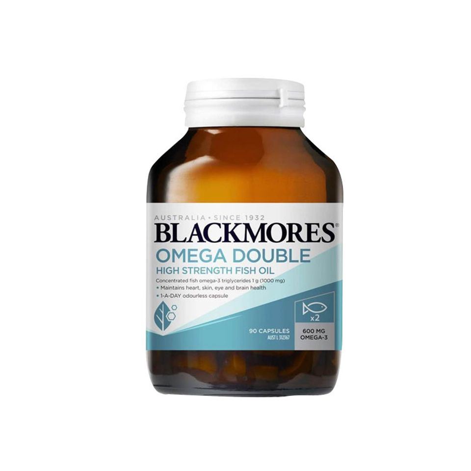 Dầu cá gấp đôi Omega-3 Blackmores Omega Double của Úc