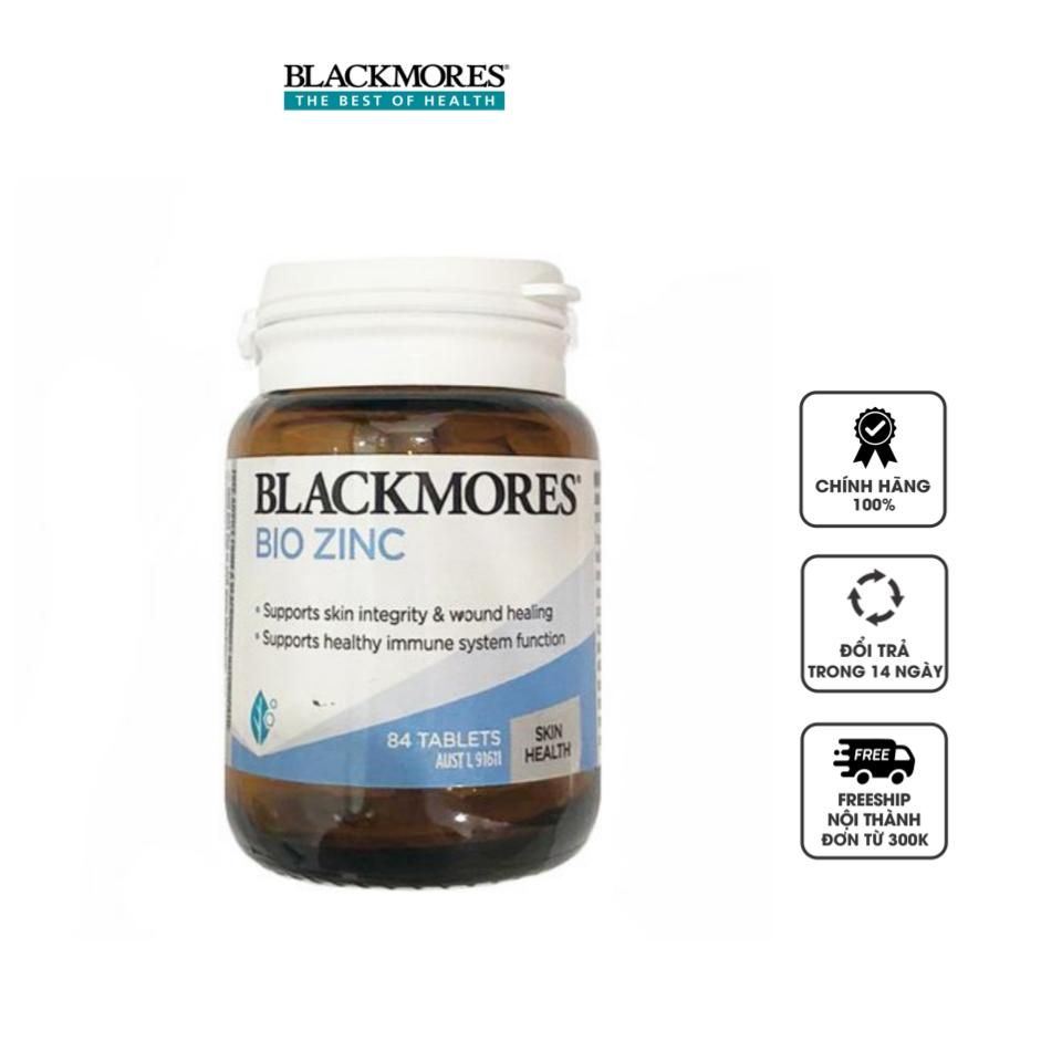 Viên Kẽm tự nhiên Blackmores Bio Zinc của Úc, 84 viên