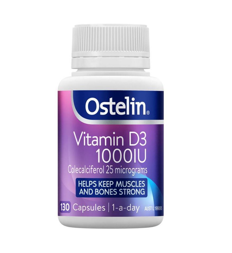 Viên uống Ostelin Vitamin D3 1000IU của Úc, 300 viên