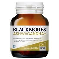 Blackmores Ashwagandha+ Stress Support Vitamin B 60 Tablets