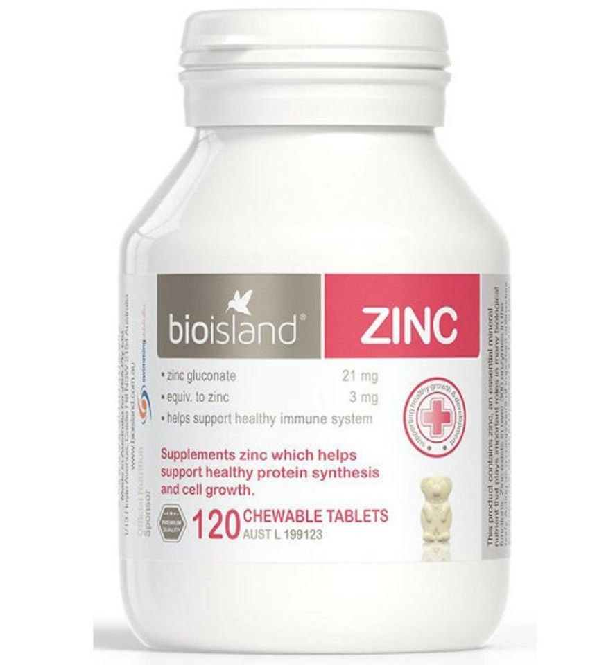 Kẽm Bio Island Zinc Của Úc 120 Viên Cho Trẻ Từ 1 Tuổi Trở Lên 73576