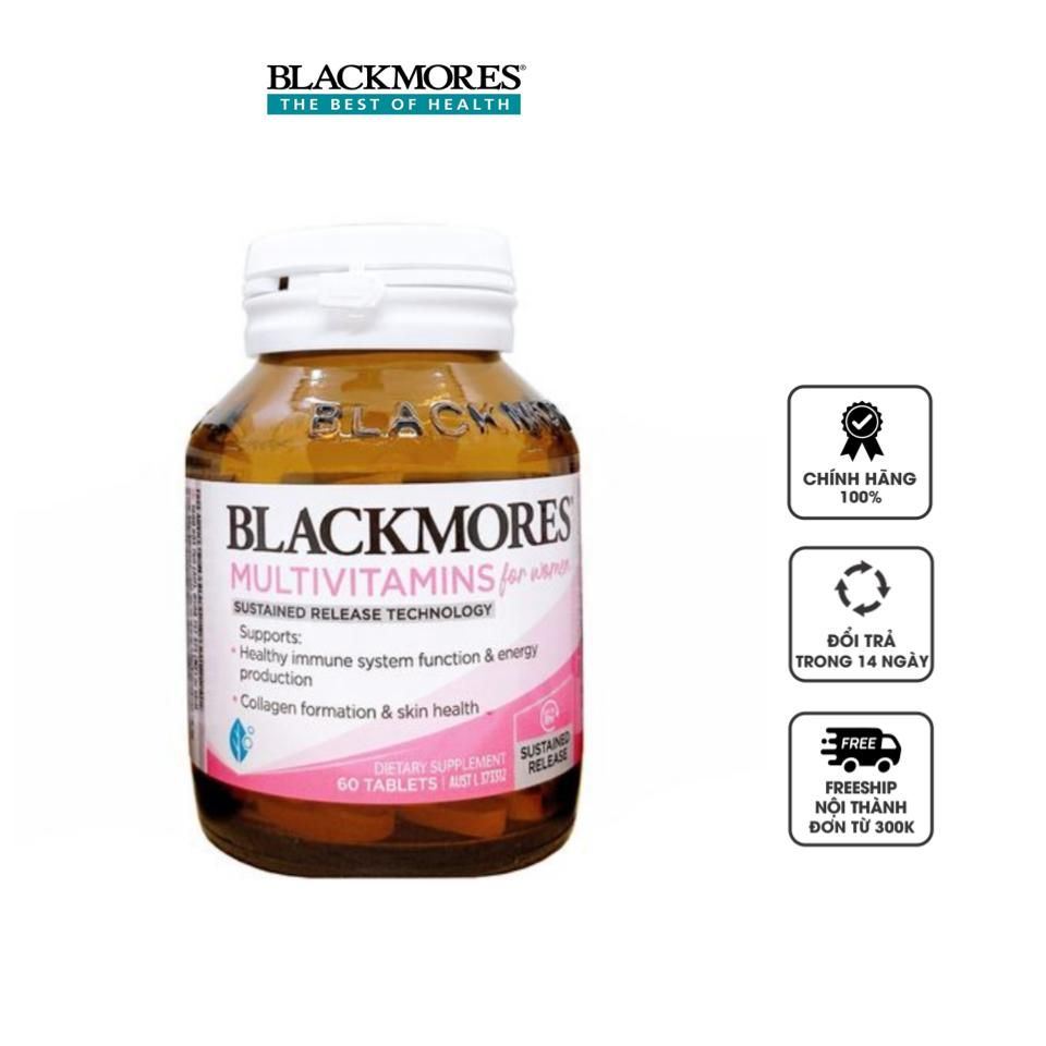 Vitamin tổng hợp cho phụ nữ Blackmores Womens Multivitamin, 60 viên