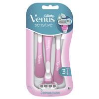 Gillette Venus Sensitive Disposable Razors 3 Pack