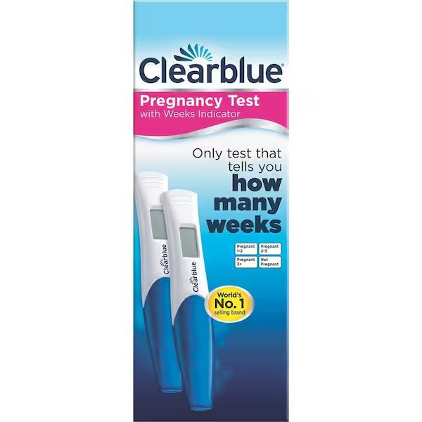 Clearblue Digital Pregnancy Test Weeks Indicator 2 Pack