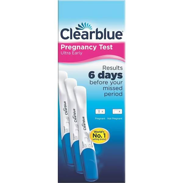 Clearblue Ultra Early Detection Pregnancy Test 3 Pack