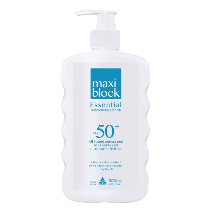 Maxiblock Essential Sunscreen Lotion SPF 50+ 500ml