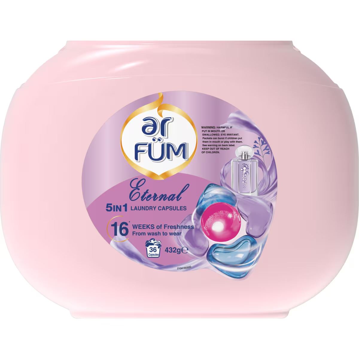 Arfum 5 In 1 Laundry Capsules Eternal 36 Pack