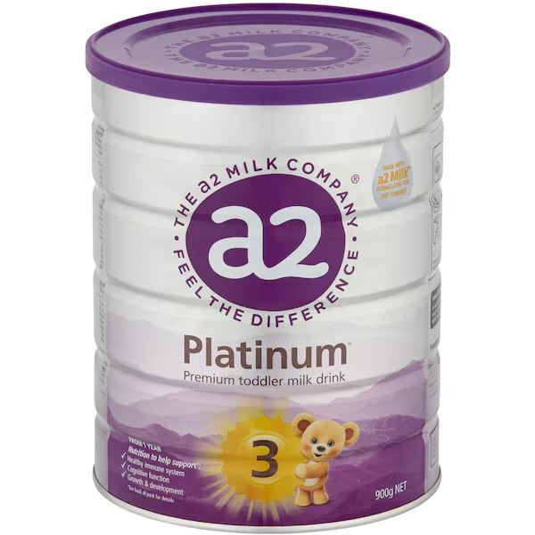 A2 Platinum Premium Toddler Milk Drink Stage 3 From 1 Year 900g