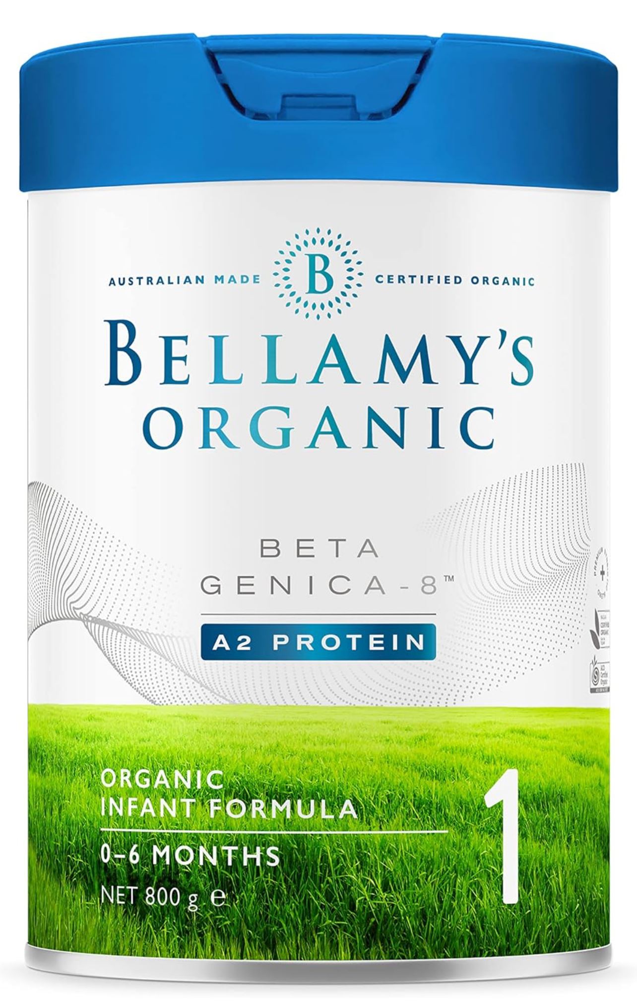 Bellamys Beta Genica-8 Step 1 Infant Formula 800g