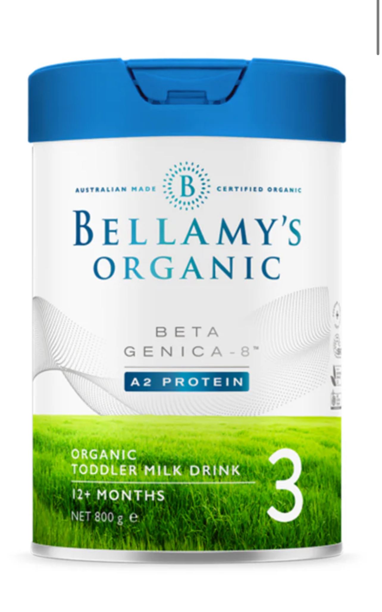 Bellamys Beta Genica-8 Step 3 Toddler Milk Drink 800g