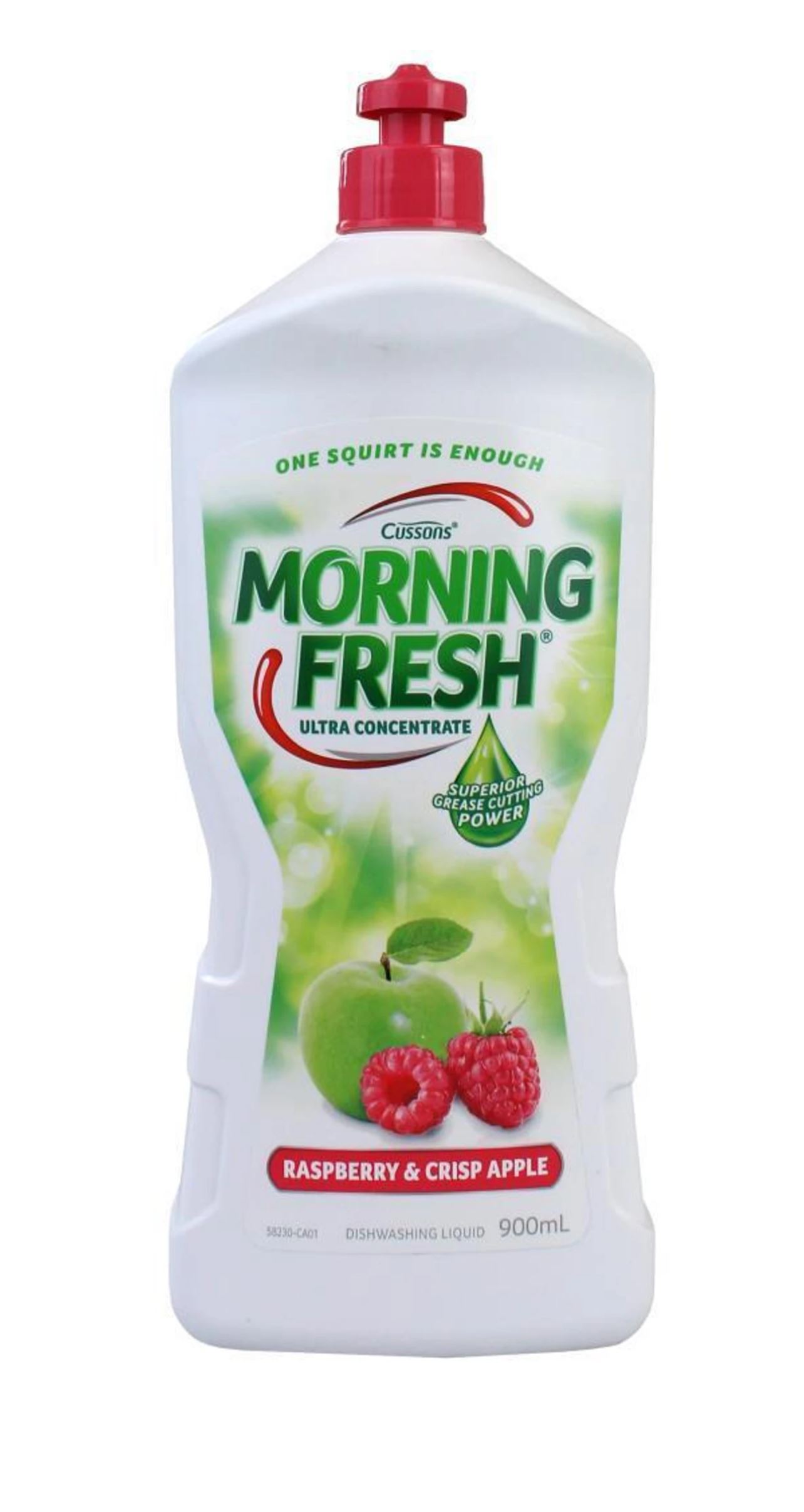 Morning Fresh Dishwashing Liquid Raspberry & Crisp Apple 900ml