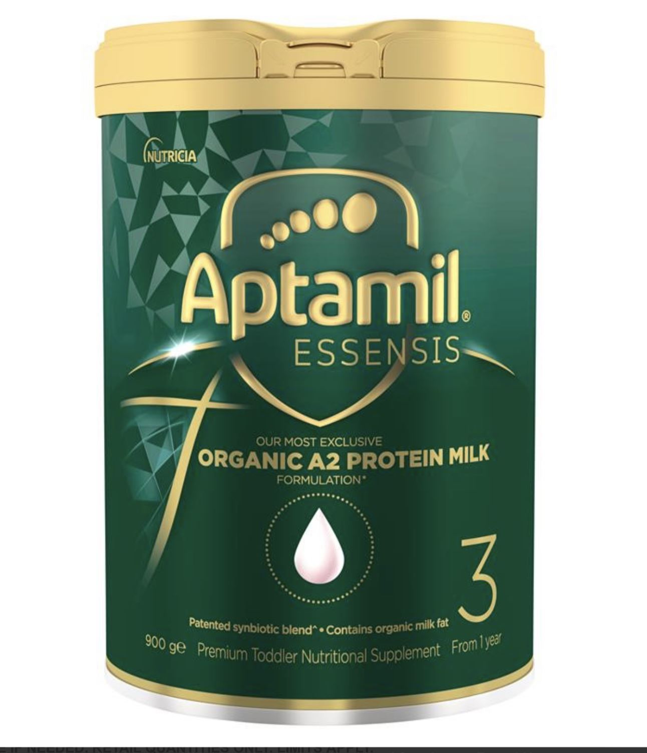 Aptamil Essensis Organic A2 Protein Milk 3 Premium Toddler Nutritional Supplement From 1 Year 900g